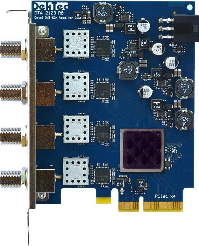 DTA-2128: Octal Satellite Receiver