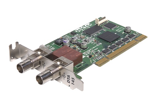 DTA-145 - ASI/SD-SDI input+output for PCI