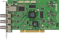 DTA-160 - GigE and 3x ASI input/output for PCI
