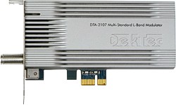 DTA-2107 - Multi-standard satellite modulator for PCIe