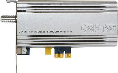 DTA-2111 - Multi-Standard Cable/Terrestrial Modulator for PCIe