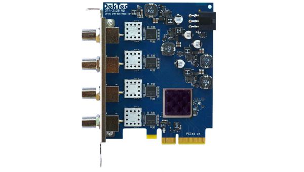 DTA-2128 - Eight DVB-S2X Receivers for PCIe