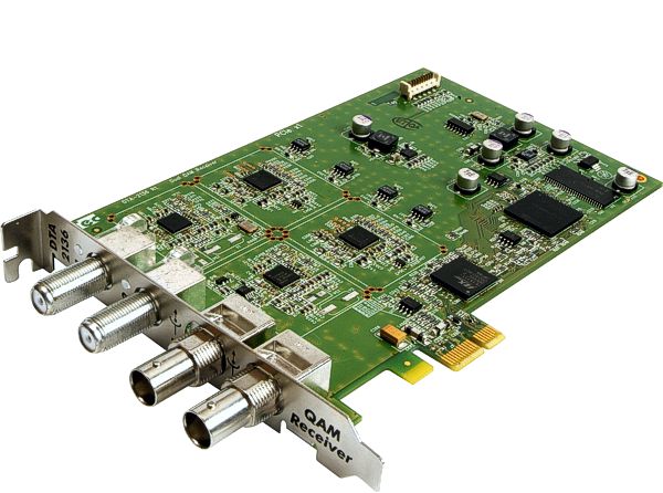 DTA-2136 - Dual QAM-A/B/C receiver for PCIe