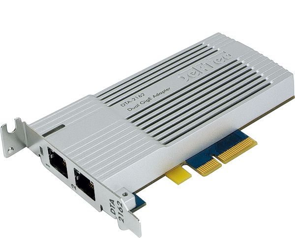 DTA-2162 - Dual GigE ports for PCIe