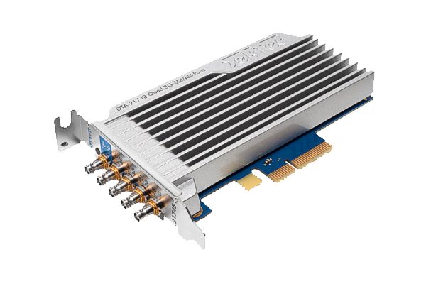 DTA-2174B - Quad 3G-SDI/ASI Ports (1x12G) for PCIe