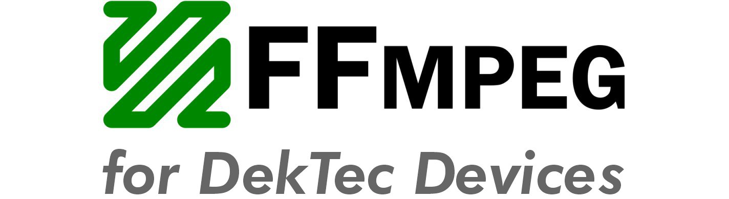 FFmpeg + DekTec Devices: Build Guide for Windows