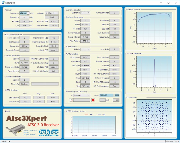 Atsc3Xpert - ATSC-3 reception and analysis software