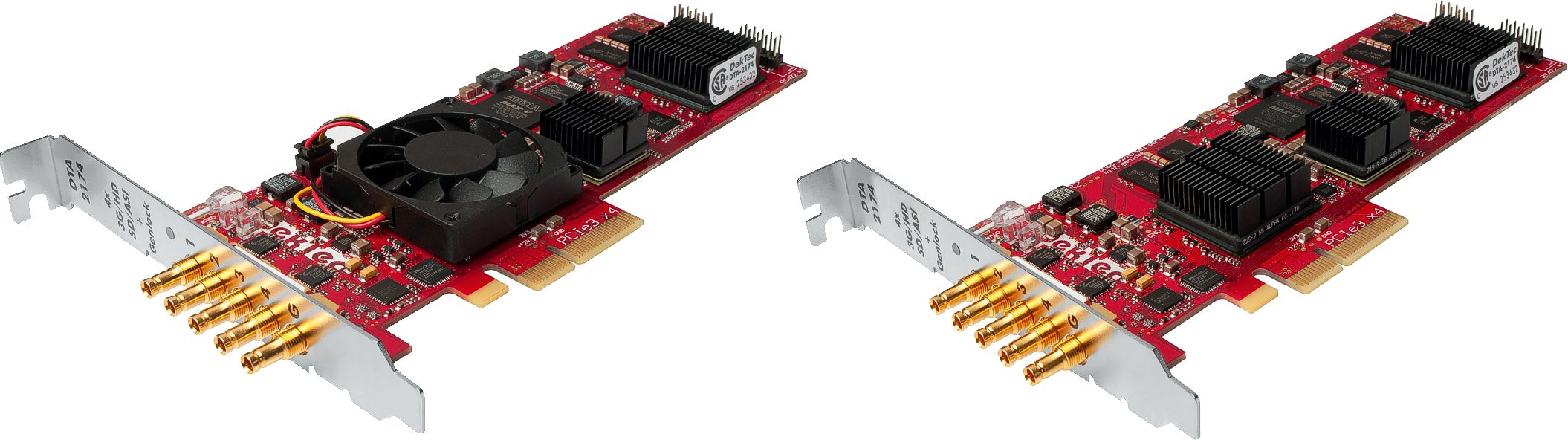 DTA-2174 - Quad 3G-SDI/ASI Ports for PCIe